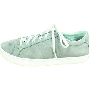 LL Bean Eco Bay Green Nubuck Leather Lace Up Casual Oxford Shoes Size 11 M